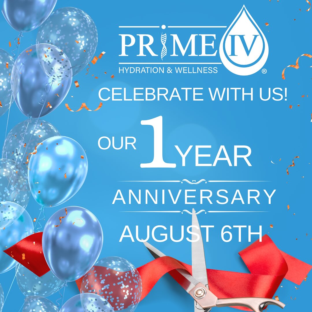 PrimeIV-1yr Prime IV Perrysburg 1 yr anniversary graphic