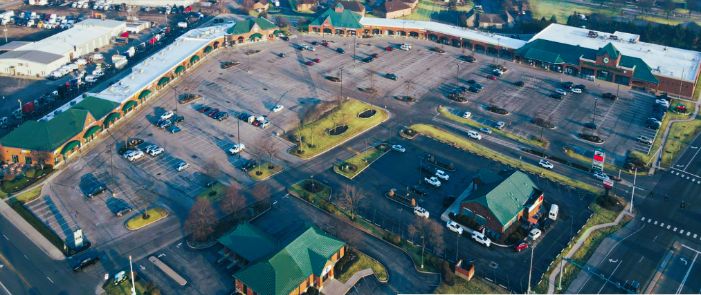 aerial view RiverPlace aerial view